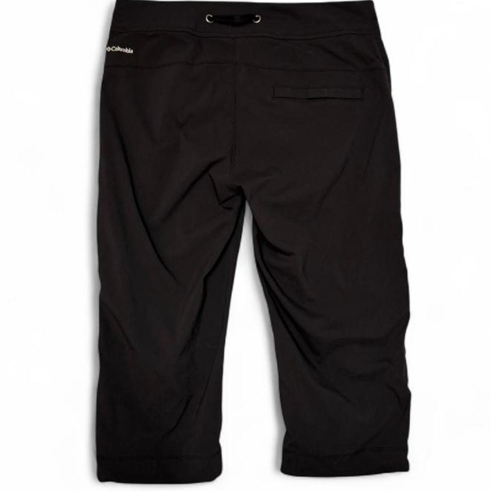 Columbia Womens Anytime Outdoor Capri Pants Black Size 4 18 Inseam Hiking